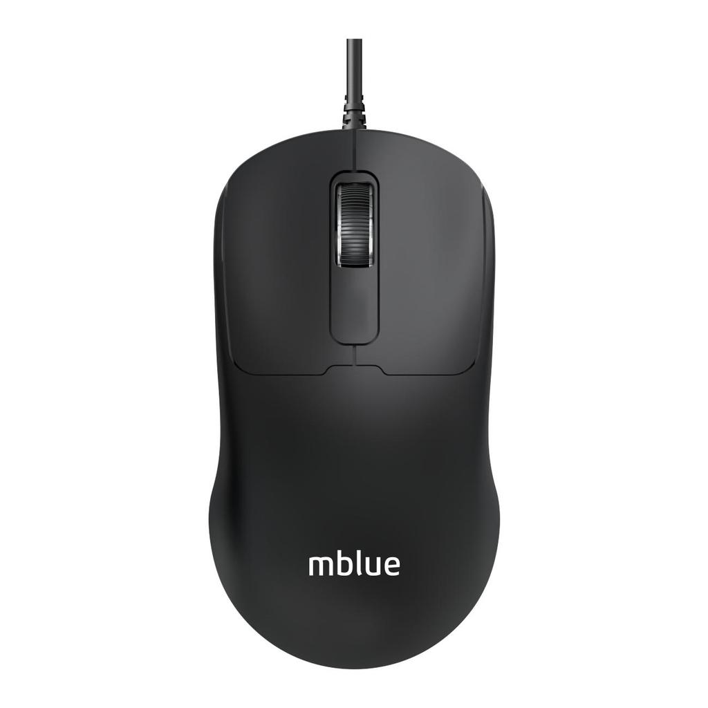 Новая проводная мышь MEIZU Mblue M204 Business 1200DPI, легкая домашняя офисная мышь с USB-интерфейсом, подходит для игровой консоли ноутбука, черная