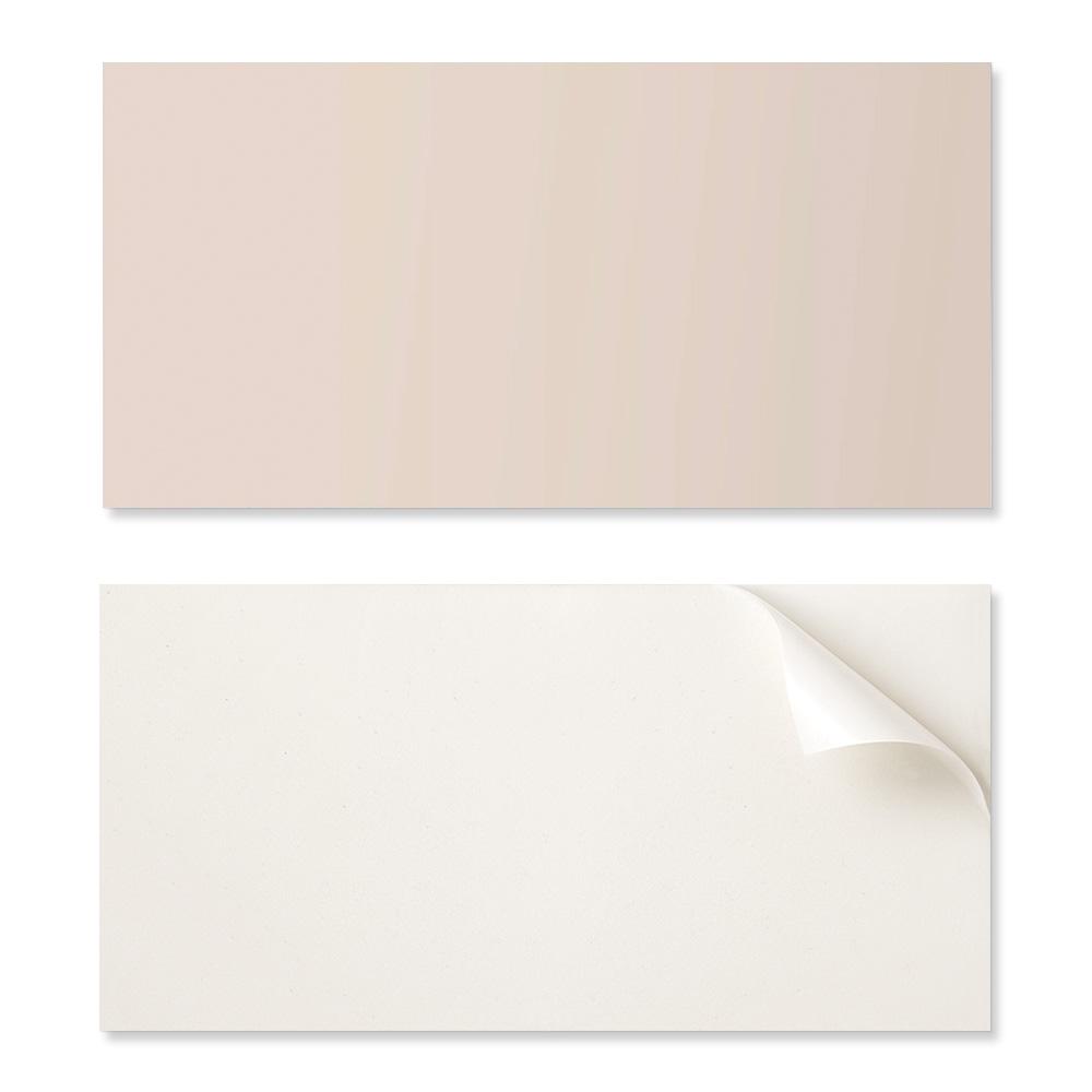 Decorative Self-Adhesive Vinyl Panel - For Hallway 100x50 cm Peach Color