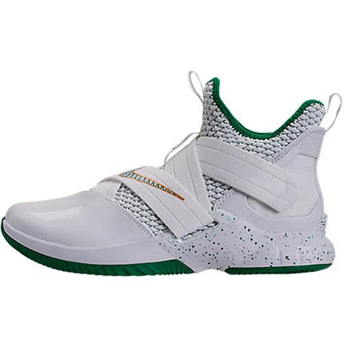 Nike LeBron Soldier 12 'SVSM Home' (Unisex) white / multi-color Basketball Shoes AO2609 100