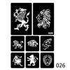 Drawing Temporary Girl Hand Art Paste New Body Stencil Template Hollow Henna Tattoo 40 Style