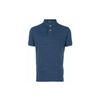 Polo Solid Slim Fit Logo Embroidered Short Sleeve Polo Shirt Men Tops Blue 710666998-005