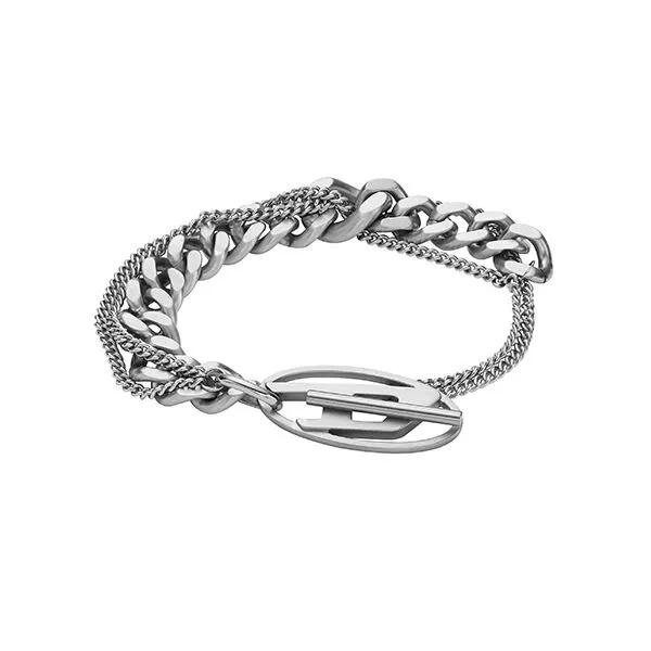 DX1550040 Oval D Logo Chain Toggle Bracelet