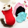 Модный бренд для питомцев свитер для кошек и собак Тедди Би Сюн померанский шпиц однотонный флисовый свитер одежда осень и зима новые товары