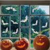 2 Sheets Rainbow Window Clings to Prevent Bird Strikes Decorative Prism Static Decals Butterfly Flower Heart Star Moon Shape Anti-Collision Stickers