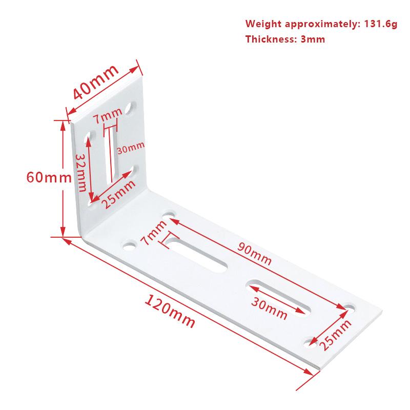 Угловой кронштейн из нержавеющей стали 90 градусов, угловые кронштейны, соединительный кронштейн, крепеж для мебели, дверей, шкафов, экранов, стен