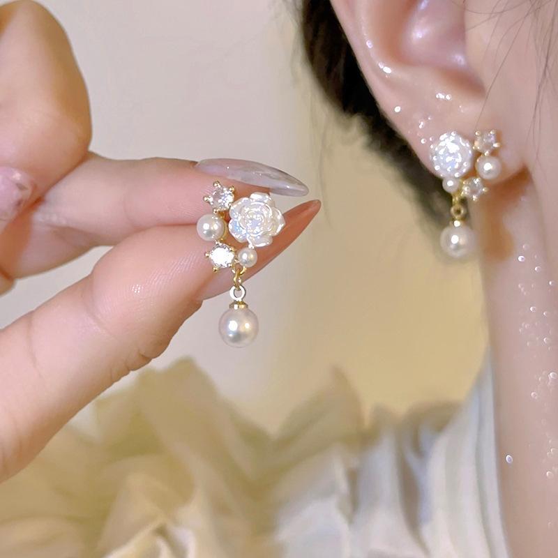 Корейский стиль, клипса для уха без прокола с длинной кисточкой, дизайн с жемчужной бабочкой для женщин - Высококачественная, Крутая мода.