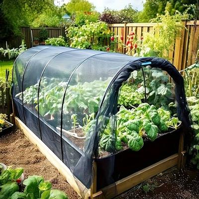 1 Комплект Сетка от насекомых для посадки Сетка для отпугивания птиц Съемная солнцезащитная сетка Складная Универсальная садовая сетка Сделай сам 240x400/600см