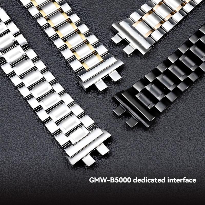 Модифицированные цельнометаллические часы из нержавеющей стали для Casio 35-й anniversary G-SHOCK, серия GMW-B5000, аксессуары