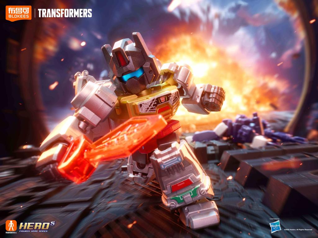 Blokees Devastator Transformers Starry Edition Vol.3 Devastator OPTIMUS PRIME MEGATRON BUMBLEBEE Armored Robot Blind Box Kid Toy