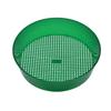 Soil Sifter Plastic Garden Round Mesh Sieve Pan Portable To Sifter Washable Use Garden Filterin Y0F6