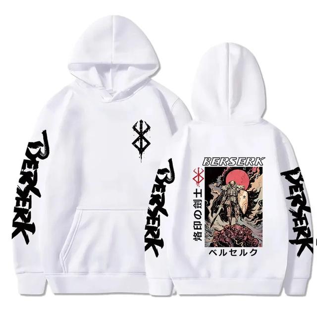 Autumn/Winter Berserk Anime Setwear Hooded Sweatshirt