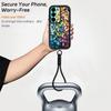 Чехол-шнурок с принтом цветов и листьев для Samsung S26 FE A18 S25 S24 S23 S22 Ultra A54 A55 A16 A26 A36 A56 A17 A27 A37 A57 5G Защитный бампер