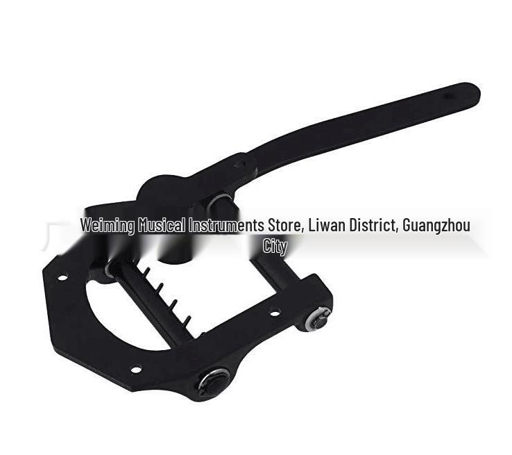 Gold Bigsby Old Style Jazz Guitar Tremolo System with Zinc Alloy Tailpiece and Small Arm