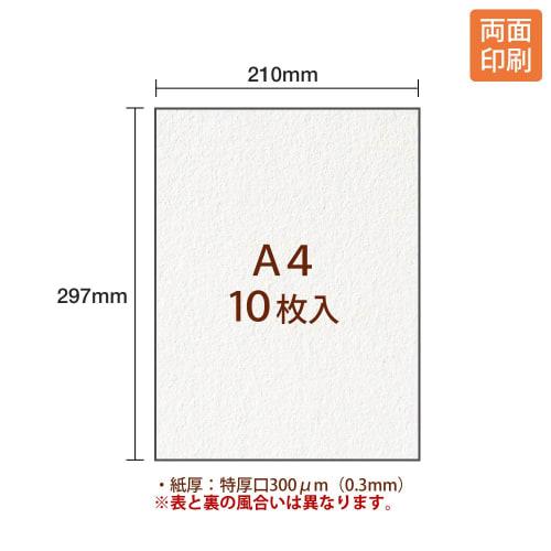 Plus Copy Paper Inkjet Paper Japanese Paper Extra Thick A4 10 Sheets IT-324R 45-899
