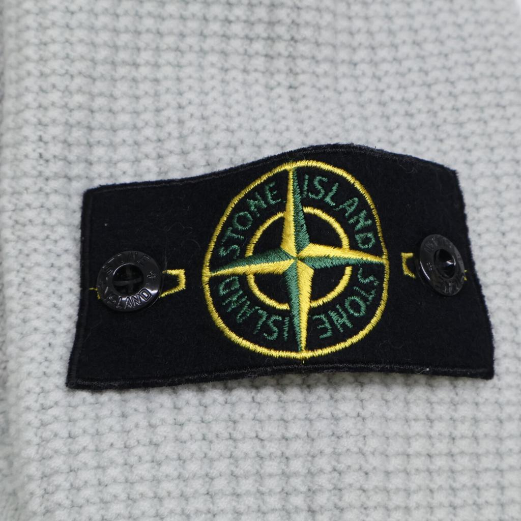 STONE ISLAND Excellent Condition 6915563A2 18AW Pocket Knit Tops S grayUsed