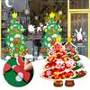Simple Christmas Tree Paste Decoration Lightweight Christmas Tree Pasting Ornament For Desk