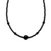L’OMBRILLANT Heart Onyx Choker Necklace