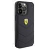 Ferrari Fehcp15Xrduk iPhone 15 Pro Max 6.7 Черный/Black Жесткий чехол Стеганый Металлический логотип