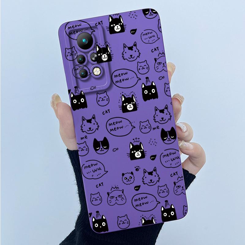 For Infinix Note 11 Pro X697 Case Note 11 X663 Silicone Back Cover Cartoon Cat Soft Phone Case for Infinix Note11 Pro 2021 Capa
