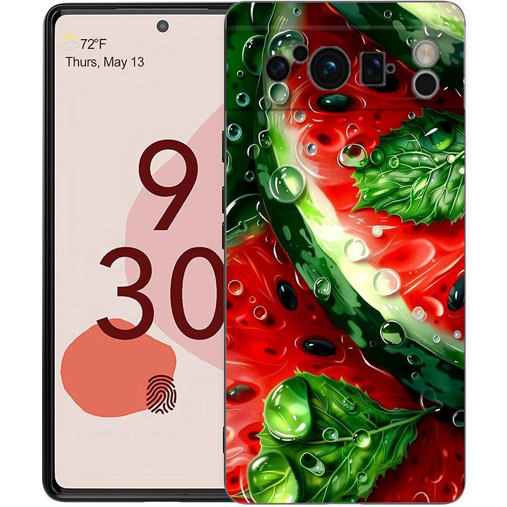 Watermelon Fruit Phone Case Cover for Google Pixel 9 8 7 6 7A 6A Pro Shockproof Soft TPU 9 Pro XL Shell Capas Fundas