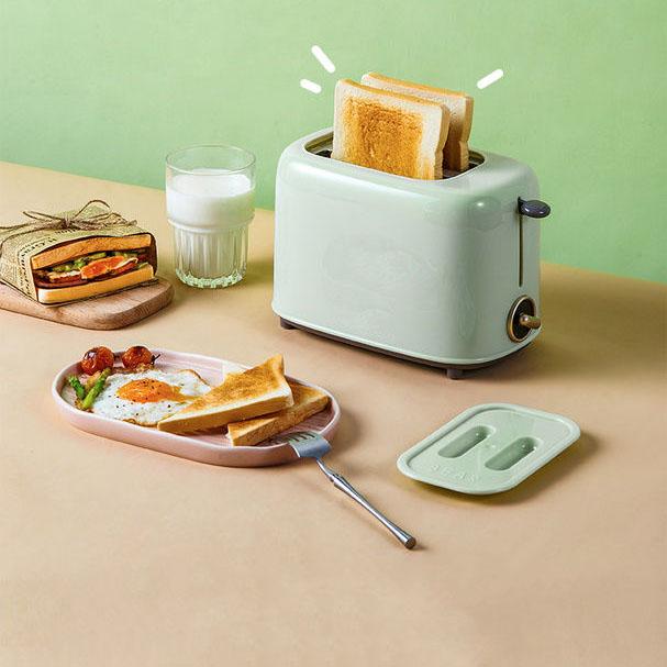 Портативная сэндвичница, тостер, машина для сэндвич-завтрака, бытовой многофункциональный маленький автоматический тостер на 2 ломтика