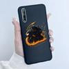 Чехол для телефона Huawei Y8p Дизайн 'Девочка с цветами' Мягкий силикон ТПУ Задняя крышка для Huawei P Smart S Y 8p HuaweiY8p AQM-LX1 Чехлы