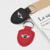 Кожаный Щит Брелок для ключей автомобиля Металлические кольца Для BMW Mini Works Cooper F54 F55 F56 F57 F60 R50 R52 R53 R55 R56 R57 R58 R59