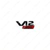 3D ABS Letters V12 700 800 900 Car Trunk Fender Logo Badge Emblem Decals Sticker For Benz Brabus G Class G63 G700 G800 G900 G500 FF70