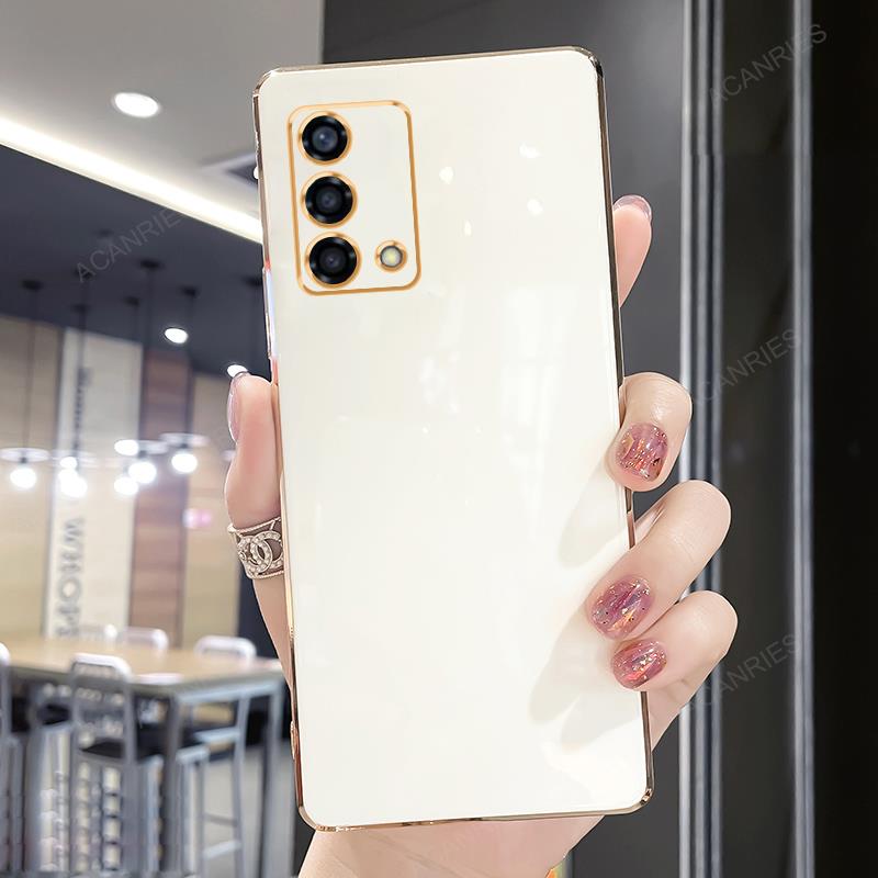 A9 A5 2020 роскошный модный чехол-держатель с покрытием для Oppo A54 A74 A16 A57 A53 A52 A54s A93 A17 4g 5g подставка силиконовая задняя крышка