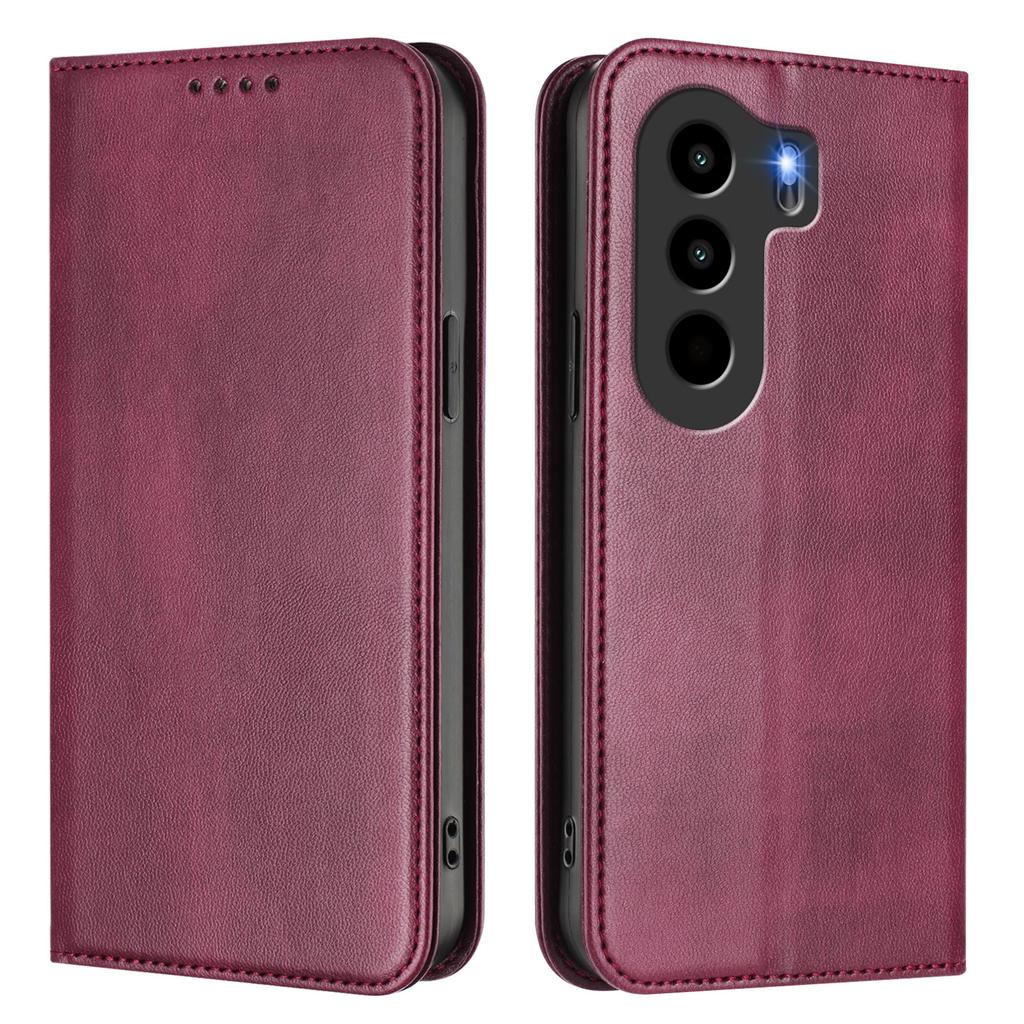 For Itel Power 70 4G Wallet Cases Retro Texture RFID Blocking Leather Phone Cover