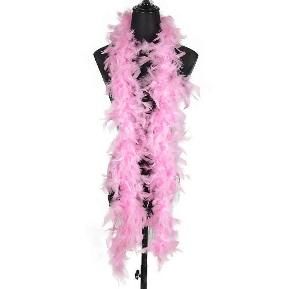 DIY 2Meter/lot 60g Turkey Feather Boa Plumas Dress Shawl Scarf for Halloween Wedding Carnival Party Feather Handicrafts Accessories