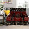 Фланелевое одеяло с египетской мифологией, плед с принтом иероглифов фараона для кровати, дивана или пикника, мягкий подарок для отдыха на природе и дома