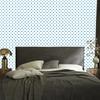 White and celadon wallpaper Dots, fine detail 50x1000