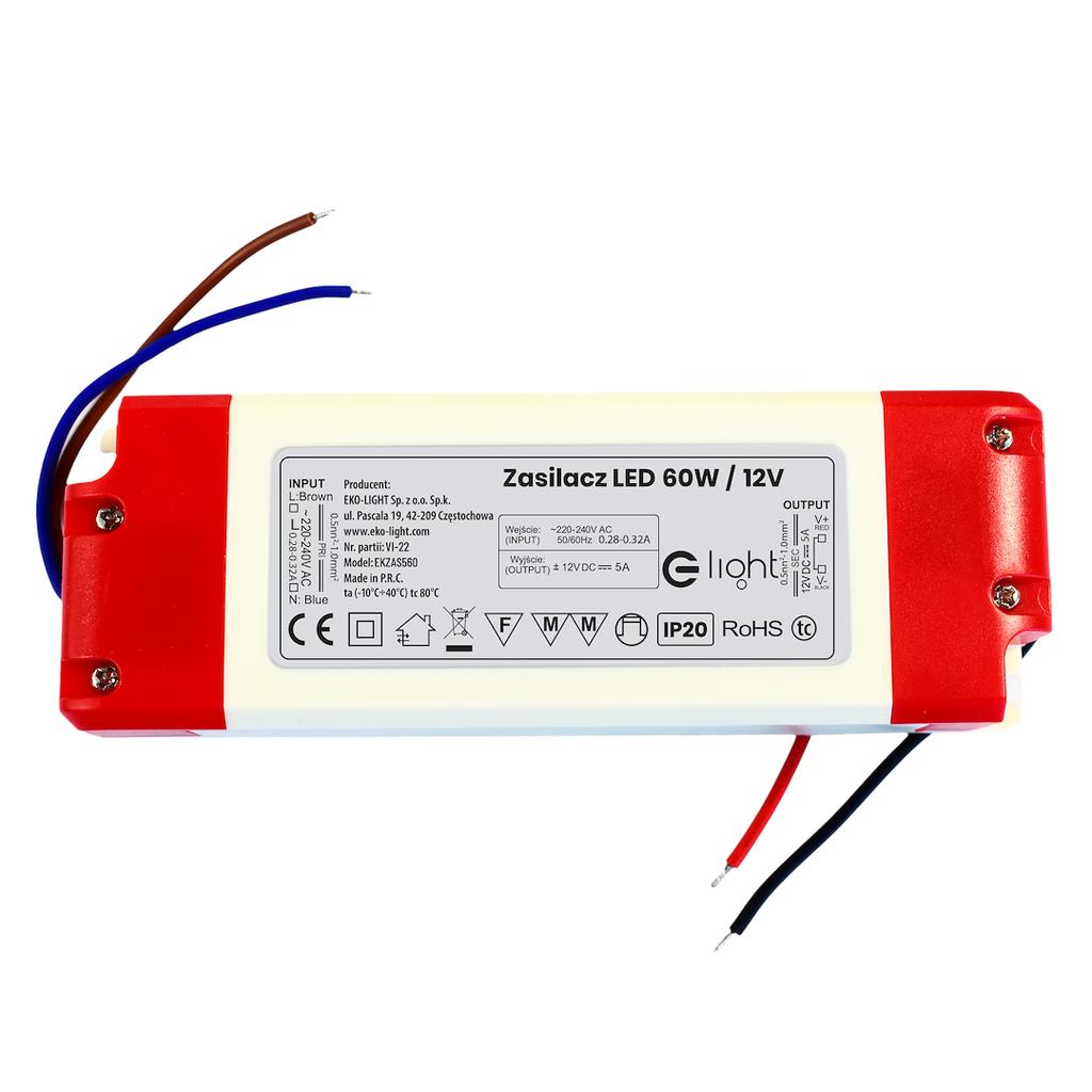 Led Power Supply 60W Ip20