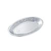 Chuo Kagaku Made In Japan Disposable DX Oval Plates K-7 Black, Pack of 20, Size: Approx. 37.5 X 24.5 X 2.3 Cm