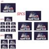 Trump Donald 10pcs Bumper Sticker 2020 All Aboard The Trump Train Car Stickers