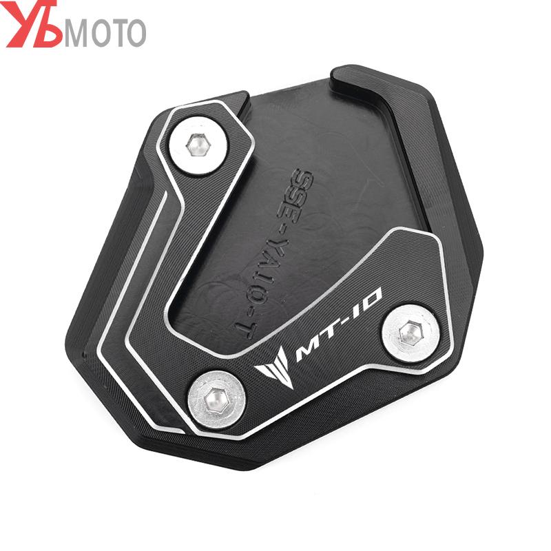 Аксессуары для мотоциклов для Yamaha MT-10 MT 10 FZ10 2016-MT10 SP 2022 2023, боковая подставка, удлинитель, поддержка