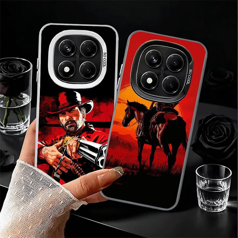 Мягкий чехол для телефона Red Dead R-Redemption для Xiaomi Redmi Note 13 14 15 Pro Plus 12S 12 11S 11 11T 10S 10 Ударопрочный задний чехол She