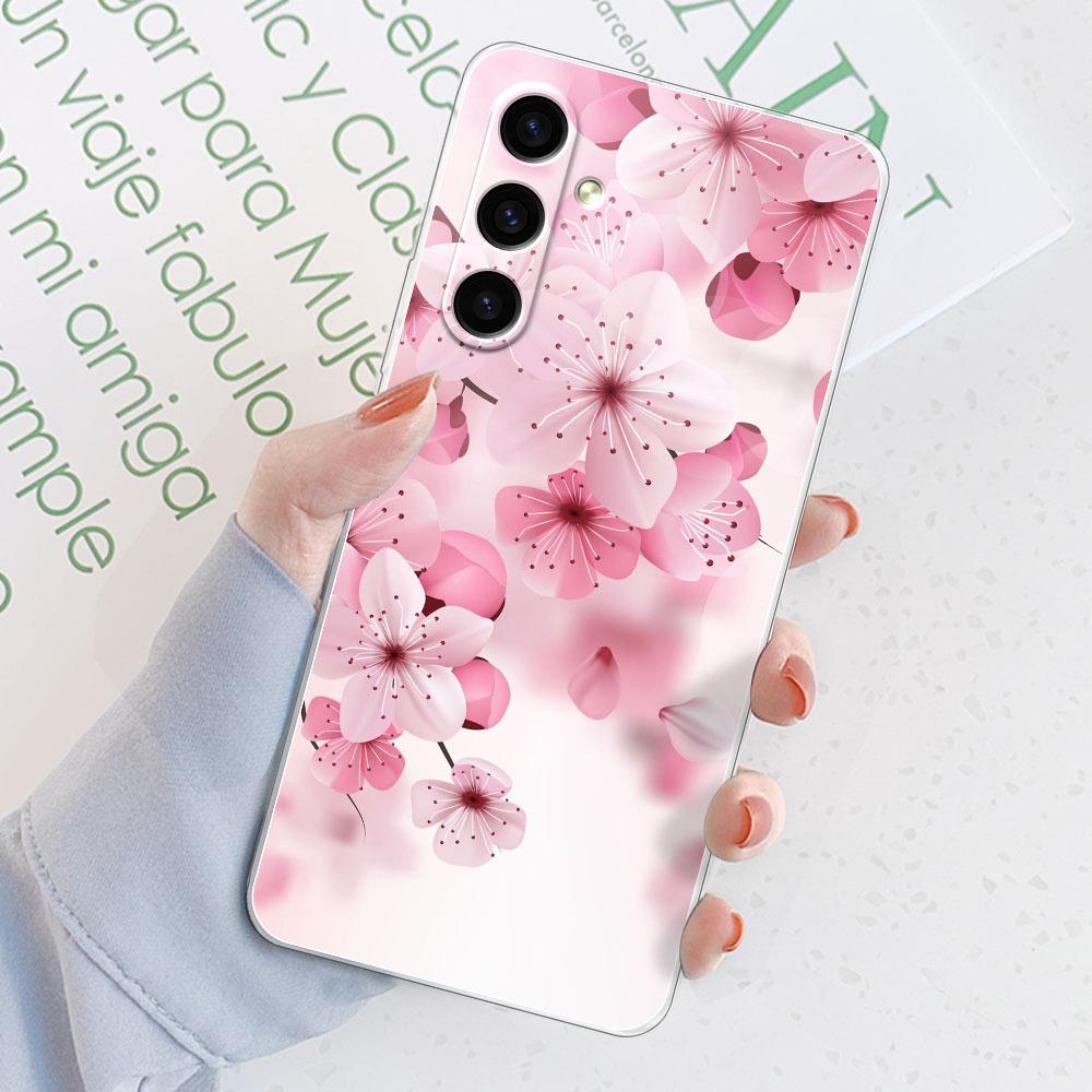 Чехол-крышка для Samsung A55 Для Samsung A35 A25 Funda Прозрачный Мягкий Силикон Защитный Чехол для Телефона Для Samsung A15 A25 5G Coque Оболочка