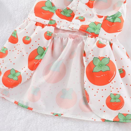 Princess Pet Dress with Bowknot Cute Puppy Cat Skirt Soft Comfortable Chihuahua Clothes for Wedding Party Daily Wear Holidays Special Occasions