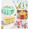 Silicone Ice Pop Molds 12 Cavity With Lid For Homemade Frozen Treats