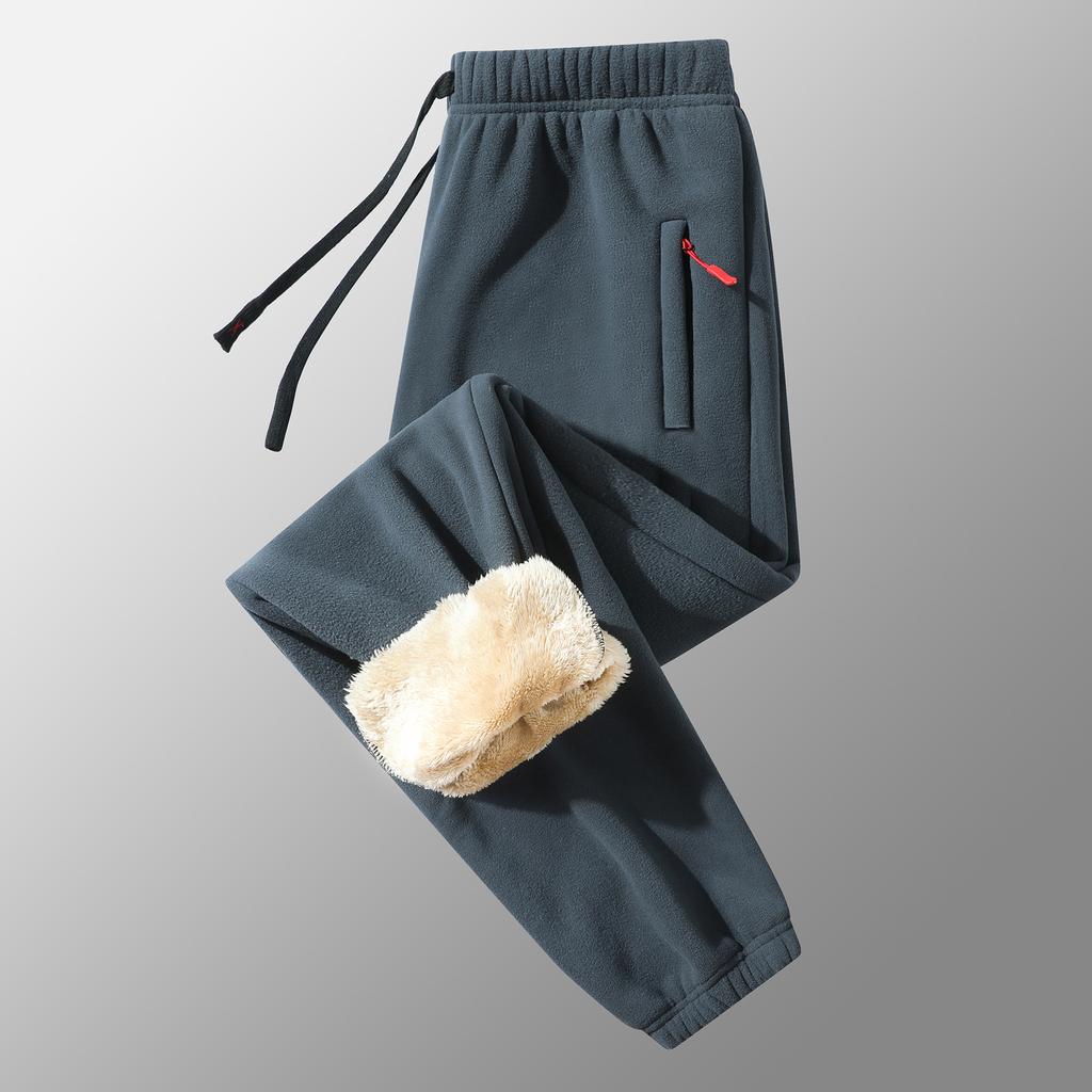 Мужские флисовые спортивные штаны, зимние теплые брюки, повседневные длинные брюки для бега, разноцветные осенние мужские однотонные спортивные штаны