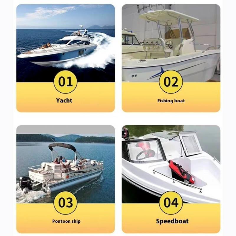 Marine Boat Handle Door Grab Bar Handrail Oval Stainless Steel Rail Grip for Hatch Deck Boat Accessories 220/230/400/450/600mm