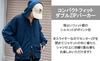 WEGO Unisex Compact Fit Double Zip Zip Autumn Long Size Navy Hoodie, Sweatshirt, Hoodie, Outerwear, Clothing, Sleeve, Gift, Men's, L,