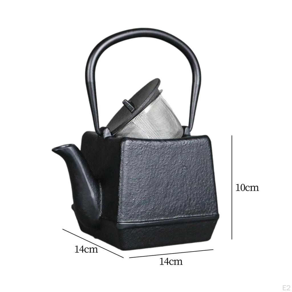 Железный чайник с ситечком, аксессуары для чайной церемонии, практичное изготовление китайских горшков для дома