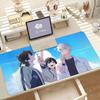 Anime L-link Click Cartoon Cute Mouse Pad Anti Slip Rubber Edge Locked Thickened Laptop Gaming Desk Mat
