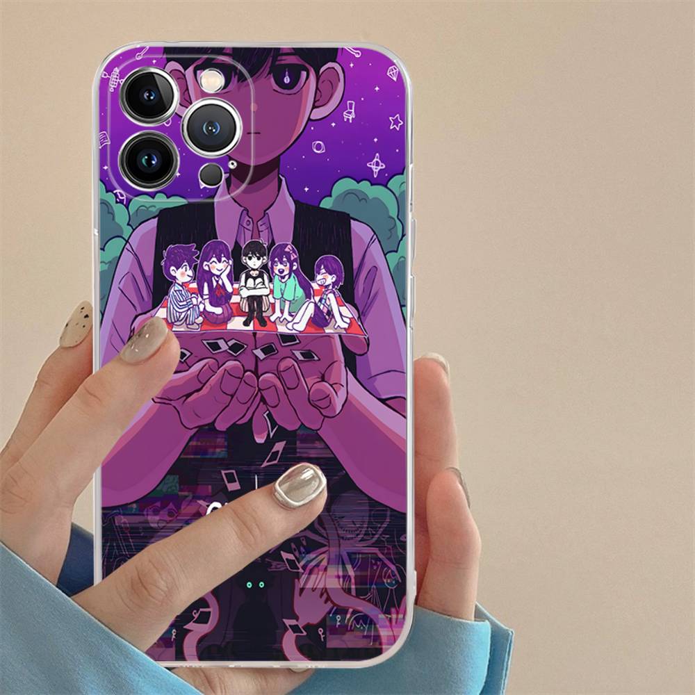 Игра Omori Для iPhone 17 16 15 14 13 12 11 Pro Max Plus Mini Чехол Для Прозрачного Чехла