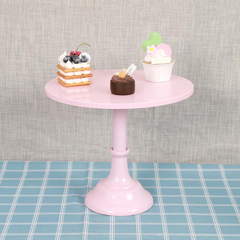 Wrought Iron Cake Stand Home Party Dessert Display Stand Wedding Decoration Birthday Cake Tray Afternoon Tea Fruit Dessert Tray