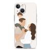 Чехол для телефона для iPhone 15 14 13 12 Mini 11 Pro Max XS X XR 7 8 Plus Прозрачный Ударопрочный Силиконовый ТПУ Чехол Девочка Мама Семья