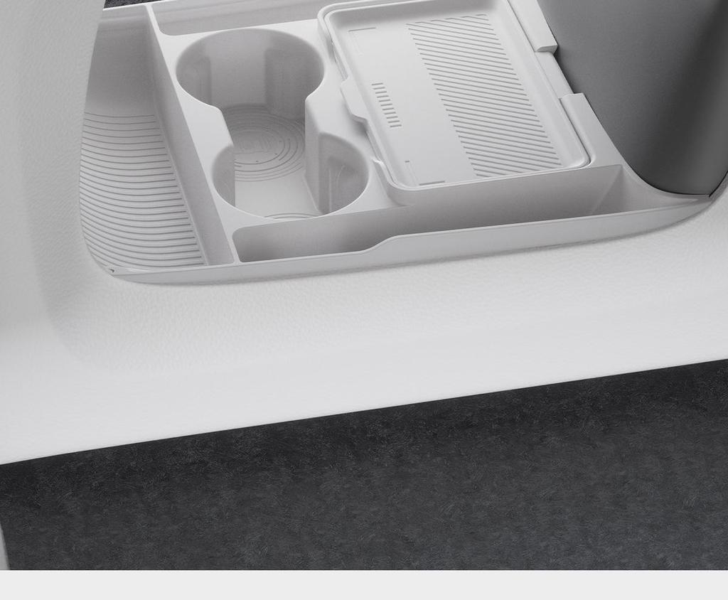 Силиконовый коврик ZEEKR LS8 для ящика для хранения в центральной консоли